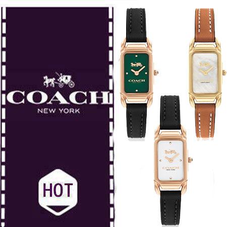 Coach 14504027 14504068 14504029 新款CADIE系列小方錶- COACH OUTLET